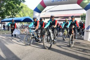 Bike To Work, Ikhtiar Pekerja Kilang Balongan  Jaga Hidup Sehat dan Bugar