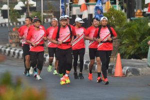 Perwira Pertamina Relay Maraton 30 KM, Jelang 30 Tahun Kilang Balongan.